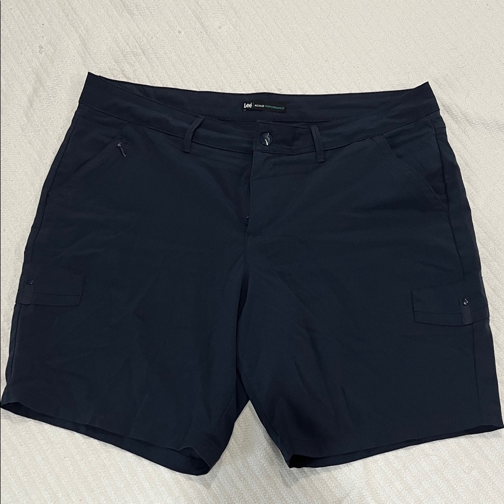 Lee Active Performance women's navy Cargo Shorts